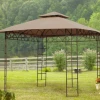 Gazebo Parts Direct Catalog Beige Replacement Canopy For Belvedere Gazebo (10X10 Ft) L-GZ027PWI-3A Sold At BigLots