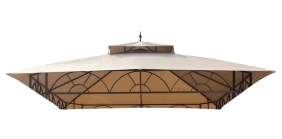 Gazebo Parts Direct Catalog Beige Replacement Canopy For Belvedere Gazebo (10X10 Ft) L-GZ027PWI-3A Sold At BigLots