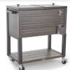 Gazebo Parts Direct Catalog Wood Look 60-Quart Outdoor Rolling Cooler