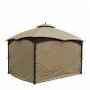 LOWES Asheville 10 X12 Full Set Gazebo Curtains 4 Sides With Zippers