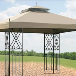 Gazebo Parts Direct Catalog Classic Scroll Gazebo Replacement Canopy L-GZ288PST