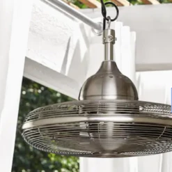 Gazebo Parts Direct Allen + Roth Valdosta 20-in Brushed Nickel Indoor/Outdoor Ceiling Fan (3-Blade) Catalog