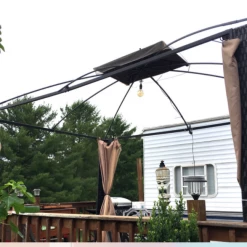 Gazebo Parts Direct Catalog Replacement Canopy For Wicker 10x12 Gazebo - Riplock 350