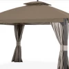 Gazebo Parts Direct Catalog Replacement Canopy For The Shadow Creek Gazebo - RIP LOCK 350 - 10x12 NUT MEG L-GZ1140PST