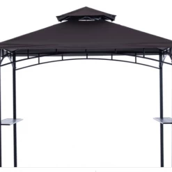 Gazebo Parts Direct Sunjoy Black Replacement Canopy For Grill Gazebo (5X8 Ft) L-GZ238PST-11C1 Sold At Meijer