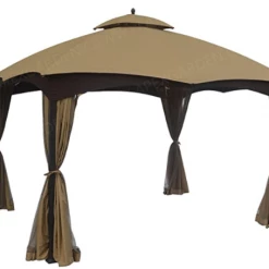 Gazebo Parts Direct Lowes Allen And Roth 10 X 12 Premium Gazebo Canopy New G-12S004B-1/GF12S004BTO STOCK UP FLASH SALE ONE DAY ONLY Catalog