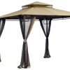 Gazebo Parts Direct Bamboo Look Gazebo Replacement Canopy L-GZ136PST - RIPLOCK 350