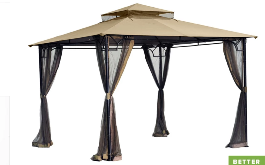 Gazebo Parts Direct Bamboo Look Gazebo Replacement Canopy L-GZ136PST - RIPLOCK 350