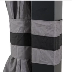 Gazebo Parts Direct Catalog Shadow Creek Gray Replacement Curtain Set (10X12 Ft) L-GZ1140PST-G