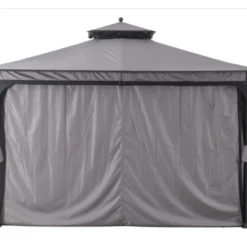 Gazebo Parts Direct Gray Replacement Curtain For Soft Top Gazebo (10X12 Ft) L-GZ1140PST-G Catalog
