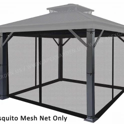 Gazebo Parts Direct UNIVERSAL 10 X 10 GAZEBO MOSQUITO REPLACEMENT SCREEN BLACK Catalog
