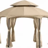 Gazebo Parts Direct Catalog Replacement Mosquito Netting Screen For The Heritage Dome Gazebo - Beige