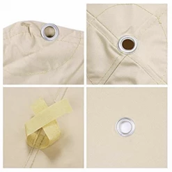 Gazebo Parts Direct 10'x10' Water Resistant Canopy Top Replacement For Arrow Gazebo Dual Tier Beige Outdoor Garden Yard Patio Cover