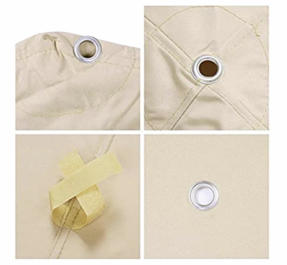 Gazebo Parts Direct 10'x10' Water Resistant Canopy Top Replacement For Arrow Gazebo Dual Tier Beige Outdoor Garden Yard Patio Cover