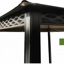 Gazebo Parts Direct Catalog Replacement Canopy And Netting For Oakmont Gazebo Model L-GZ1188PST-A