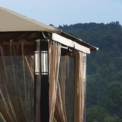 Gazebo Parts Direct Catalog Grand Resort Audio GF-14S095B Gazebo Replacement Canopy Top Cover - RipLock 350