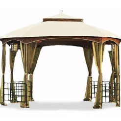 Gazebo Parts Direct Catalog Big Lots L-GZ660PST Replacement Canopy Top Cover For The Newport Octagon Gazebo - 350