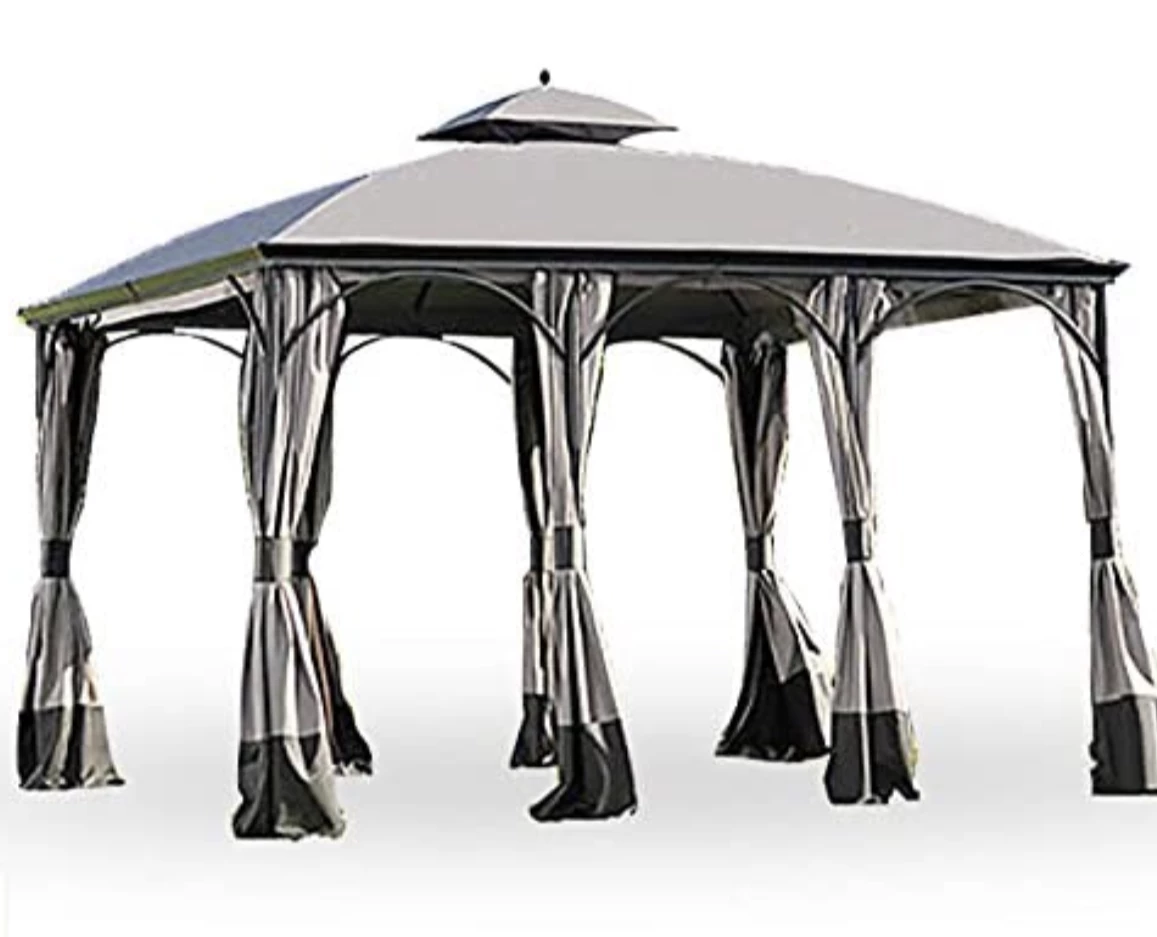 Gazebo Parts Direct Catalog Replacement Canopy For L-GZ212PCO-B The Somerset Gazebo - RIP LOCK 350 - Beige