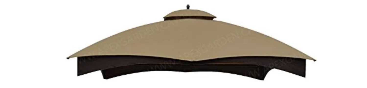 Gazebo Parts Direct Catalog Lowes Allen And Roth 10 X 12 Gazebo Refresh Bundle Canopy,Bug Screen,Curtain All In One Package