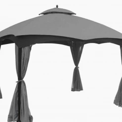Gazebo Parts Direct LOWES GREY 10 X 12 GAZEBO REFRESH BUNDLE CANOPY,BUG SCREEN,CURTAIN ALL IN ONE Catalog