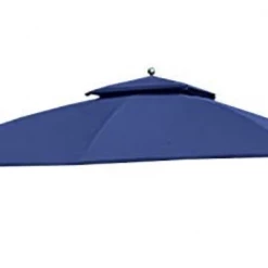 Gazebo Parts Direct Big Lots Windsor Replacement Canopy For L-GZ717PST-C The Windsor Gazebo - Riplock 350 - True Navy