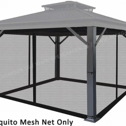 Gazebo Parts Direct Universal 10 X 12 Gazebo Mosquito Netting Screen Black Catalog