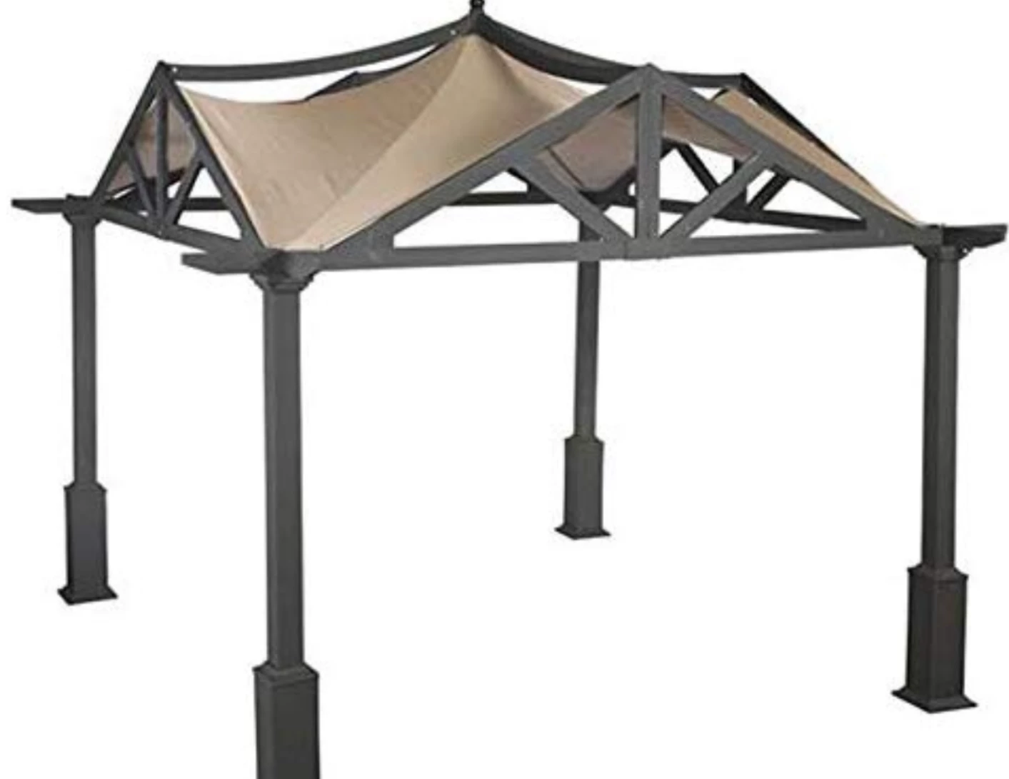 Gazebo Parts Direct Catalog Replacement Canopy Top For Lowe's 10 Ft X 10 Ft Gazebo #GF-12S039B / GF-9A037X