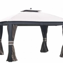 Gazebo Parts Direct Catalog Replacement Canopy Hfor AR Wicker Gazebo - 350 - Beige L-GZ815PCO-F Lowe's 740241