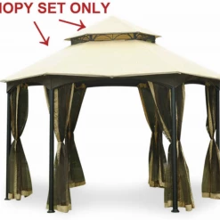 Gazebo Parts Direct South Bay Replacement Canopy Big Lots A111005500 Original Manufacturer Catalog