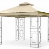 Gazebo Parts Direct Catalog Replacement Canopy For The Garden Treasures Geo Gazebo - Riplock 350 -Beige