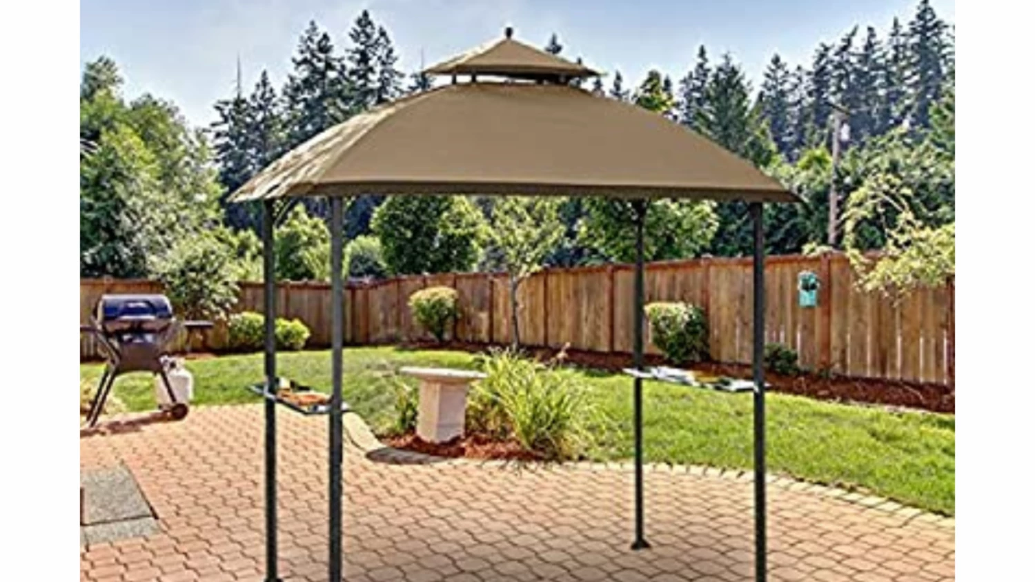 Gazebo Parts Direct Catalog Replacement Canopy For The Windsor Grill Gazebo - Standard 350 - Beige