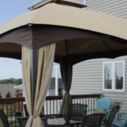 Gazebo Parts Direct LOWES 10 X 12 TPGAZ2303B GAZEBO REFRESH BUNDLE CANOPY,BUG SCREEN,CURTAIN ALL IN ONE PACKAGE