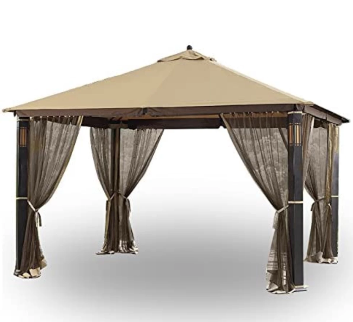 Gazebo Parts Direct Catalog Grand Resort Audio GF-14S095B Gazebo Replacement Canopy Top Cover - RipLock 350