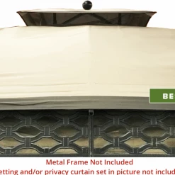 Gazebo Parts Direct Catalog Oakmont Gazebo Refresh Kit Canopy, Curtain , Screen Set Model L-GZ1188PST-A