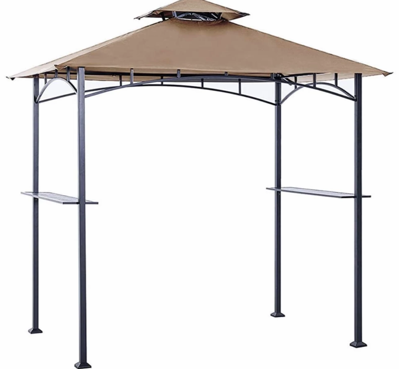 Gazebo Parts Direct 8' X 5' Grill Shelter Replacement Canopy Roof ONLY FIT For Gazebo Model L-GZ238PST-11 Beige Catalog