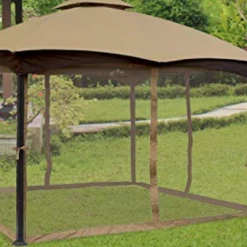 Gazebo Parts Direct Catalog Lowes Allen And Roth 10 X 12 Universal Netting Replacement Gazebo Mosquito Screen Super SALE TODAY ONLY