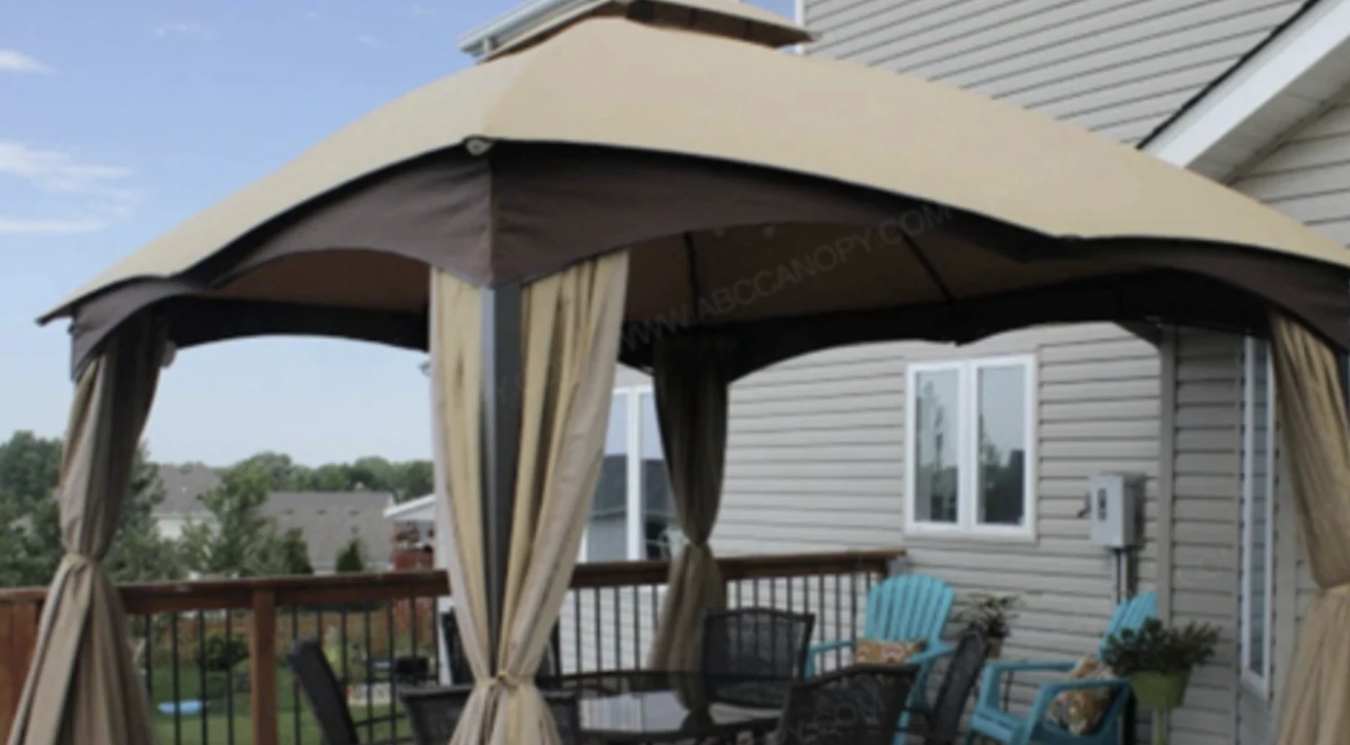 Gazebo Parts Direct LOWES 10 X 12 TPGAZ2303C GAZEBO REFRESH BUNDLE CANOPY,BUG SCREEN,CURTAIN ALL IN ONE PACKAGE