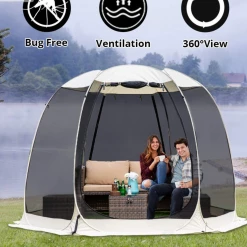 Gazebo Parts Direct Catalog Pop Up Screen House Room 6-8 Person Sun Shade Shelter Mesh Walls