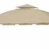 Gazebo Parts Direct Replacement Canopy For South Hampton Gazebo L-GZ659PST- Standard 350 - Beige Catalog