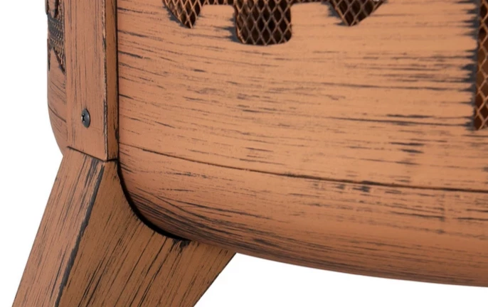 Gazebo Parts Direct HALLOWEEN 30 In. Jack-o-lantern Round Wood Burning Firepit With Poker Catalog