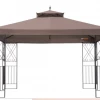 Gazebo Parts Direct Sunjoy Khaki+Dark Brown+Capulet Olive Replacement Canopy For Classic Scroll Gazebo (10X12 Ft) L-GZ288PST-4D Sold At Walmart CA Catalog