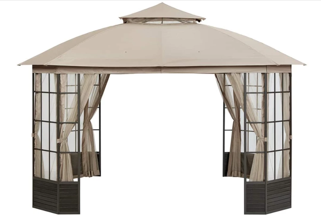 Gazebo Parts Direct Replacement Mosquito Screen For L-GZ120PST-G The Lake Charles Gazebo - 350 Catalog