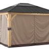 Gazebo Parts Direct SunJoy Universal Curtains For 12 Ft. × 14 Ft. Wood-Framed Gazebos Catalog